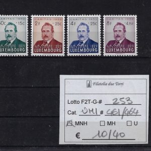 1952 Caritas Unif 461/464