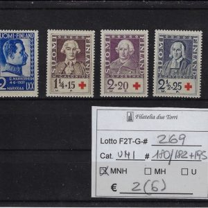 1935 - 1938 Soggetti vari selezione Unif 180/182 + 195