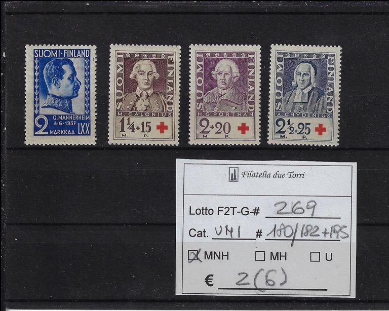 1935 - 1938 Soggetti vari selezione Unif 180/182 + 195