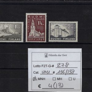 1936 Pro Croce Rossa Unif 186/188