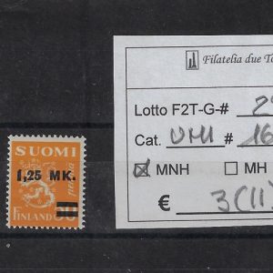 1931 Francobolli sovrastampati nuovo valore Unif 168/169