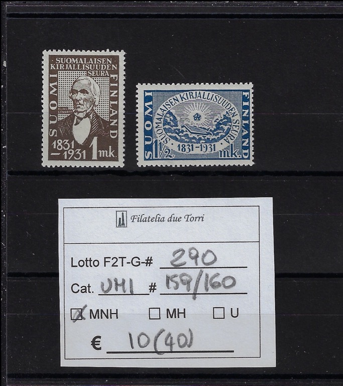 1931 Società letteratura Unif 159/160