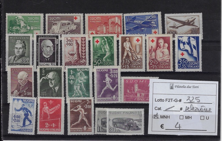 1945 - 1960 Soggetti vari selezione Unif numeri vari