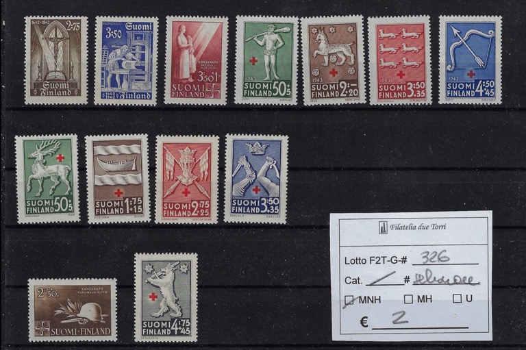 1945 - 1960 Soggetti vari selezione Unif numeri vari