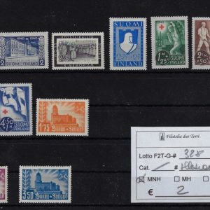 1945 - 1960 Soggetti vari selezione Unif numeri vari