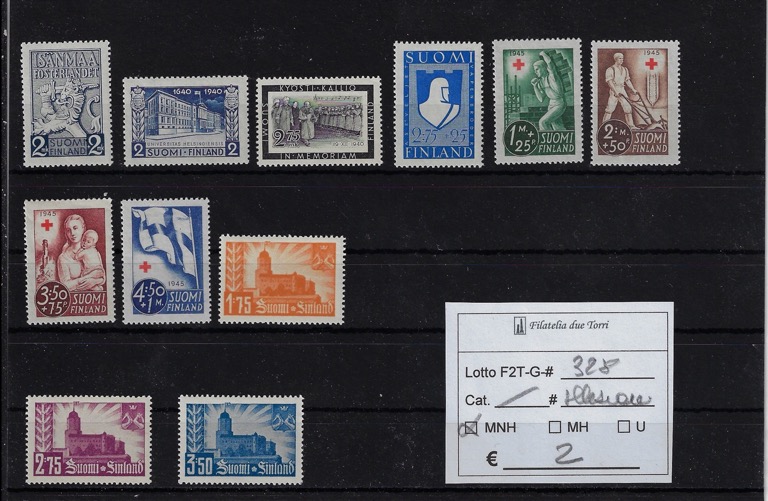 1945 - 1960 Soggetti vari selezione Unif numeri vari