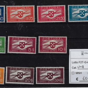 1936 Posta Aerea unif A7/A10