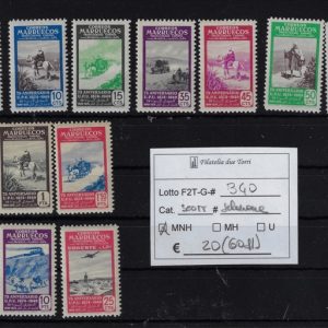 1937 Guerra civile spagnola selezione Scott A21 e seguenti