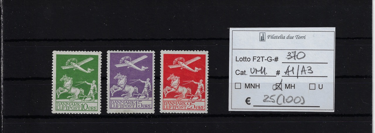 1925 Posta Aerea serietta Unif A1/A3