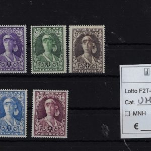 1931 Pro Opere antitubercolari Unif326/332