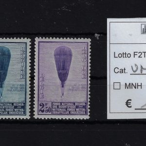 1932 Ascensioni del Prof. Piccard nella stratosfera Unif353/355