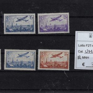 1936 Posta aerea serietta Unif A8/A13