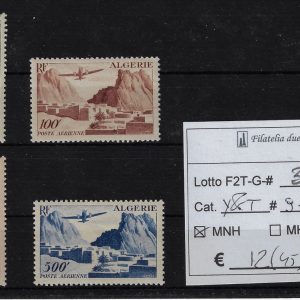 1949 - 1953 Posta aerea Yvert & Tellier da 9 a 12