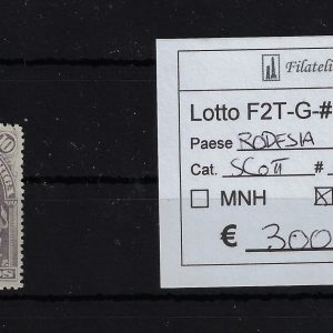 1898 - 1908 Scudo del Sudafrica Scott 75 Certificato