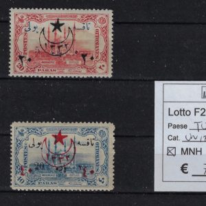 1916 Francobolli sovrastampati Unif 418/421