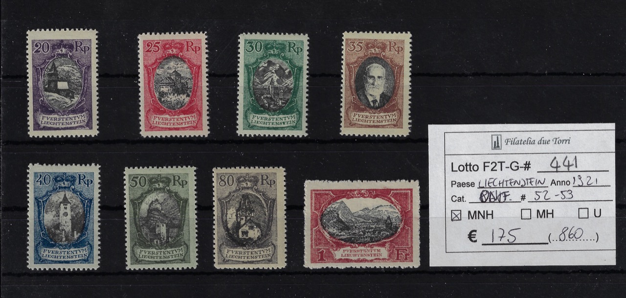 1921 Soggetti diversi Unif 52/53