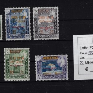 Federazione della Arabia del Sud 1966 Francobolli di Aden