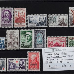 1953 - 1954 Soggetti vari selezione Yvert & Tellier numeri vari