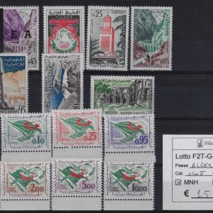 1962 - 1963 Soggetti vari selezione Yvert & Tellier numeri vari