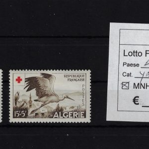 1957 Pro Croce Rossa Yvert & Tellier 343/344