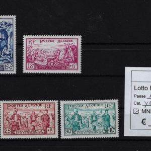 1954 Pro terremotati Yvert & Tellier 319/324