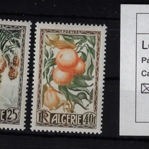 1950 Prodotti agricoli Yvert & Tellier 279/281