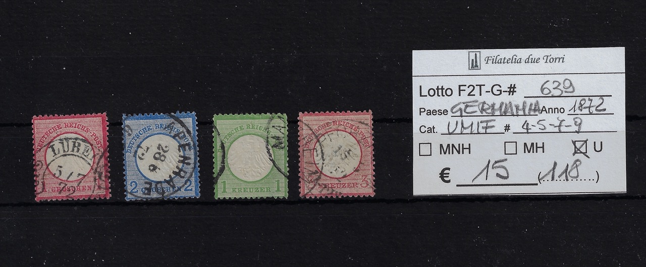 1872 Scudo selezione Unif 4-5-7-9