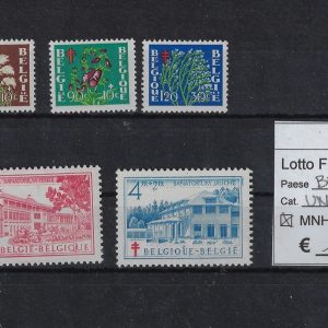1950 Pro opere antitubercolari Unif 834/840