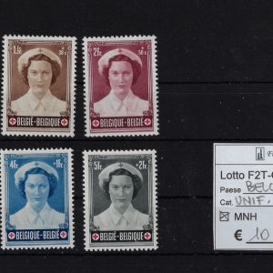 1953 Croce Rossa Unif 912/917