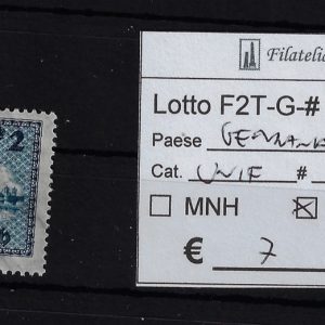 1930 Francobollo sovrastampato con nuovo valore Unif 426
