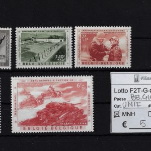 1957 Generale Patton Unif 1032/1036