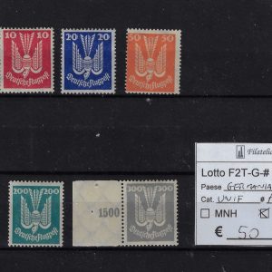 1924 Posta aerea Unif A20/A26 A23 senza gomma