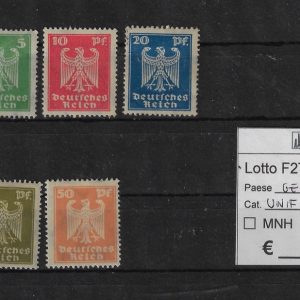 1924 Aquila Unif 348/354 348 senza gomma