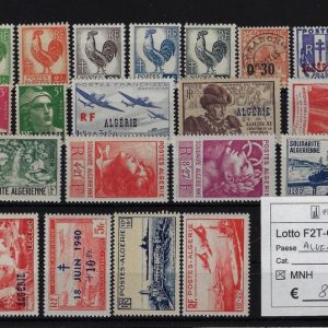 1944 - 1949 Soggetti vari selezione Yvert & Tellier numeri vari