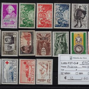 1949 - 1952 Soggetti diversi selezione Yvert & Tellier numeri vari