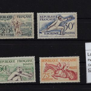 1953 Sport Yvert & Tellier 960/965
