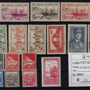 1939 - 1941 Soggetti vari selezione Yvert & Tellier numeri vari