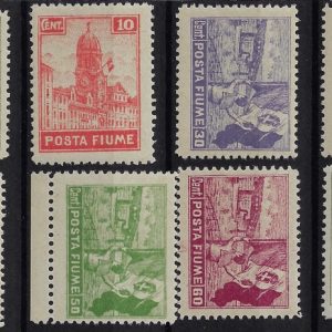 1919 POSTA FIUME D11½