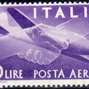 1947 Posta Aerea Dem. Col. camb. £ 50