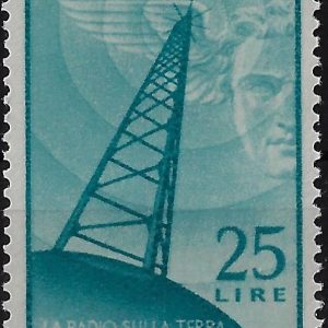 1947 Posta Aerea 50° Radio £ 25