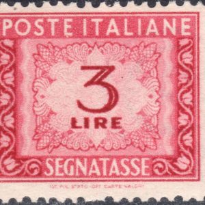 1947 Segnatasse Cifra £. 3