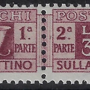 1946 Pacchi postali £. 300 ©