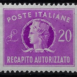 1949 Recapito Autorizzato Turrita £ 20