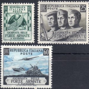 1952 Forze Armate serie completa