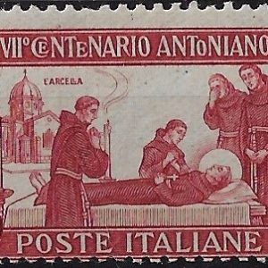 1931 Sant' Antonio 75 c. dentellatura 12