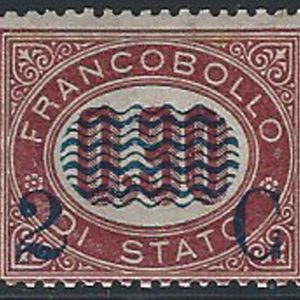 1878 2 c. su 30 c. lacca