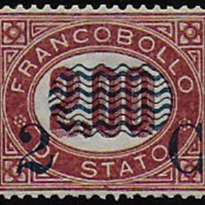 1878 2 c. su 2 L lacca
