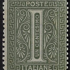 1863 1 c. verde