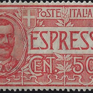 1920 Espressi Effigie sovrastampato 50 c