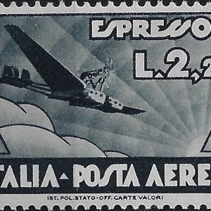 1933 Posta Aerea Espresso Aereo 2,25